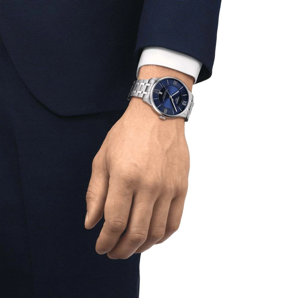Tissot Chemin Des Tourelles Powermatic 80 Blue Dial 42mm Automatic Gents Watch T0994071104800