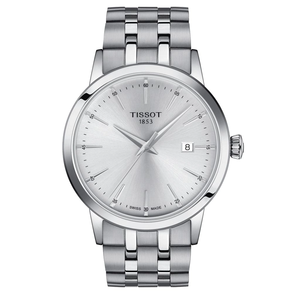 Tissot Classic Dream 42mm Silver Dial Gents Quartz Watch T1294101103100
