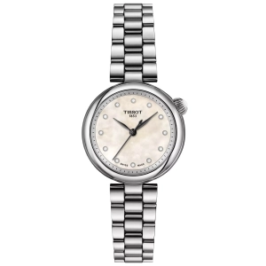 Tissot Desir 28mm MOP Diamond Dot Dial Quartz Ladies Watch T1520101111600