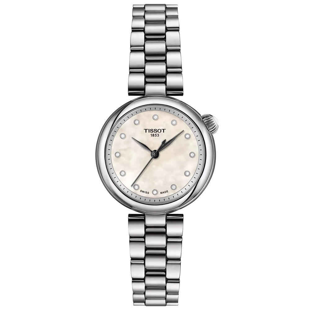 Tissot Desir 28mm MOP Diamond Dot Dial Quartz Ladies Watch T1520101111600