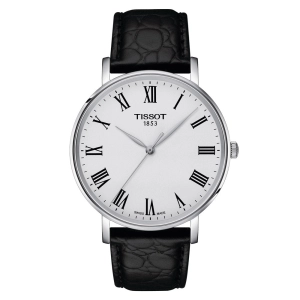 Tissot Everytime 40mm Silver Dial Quartz Gents Watch T1434101603300