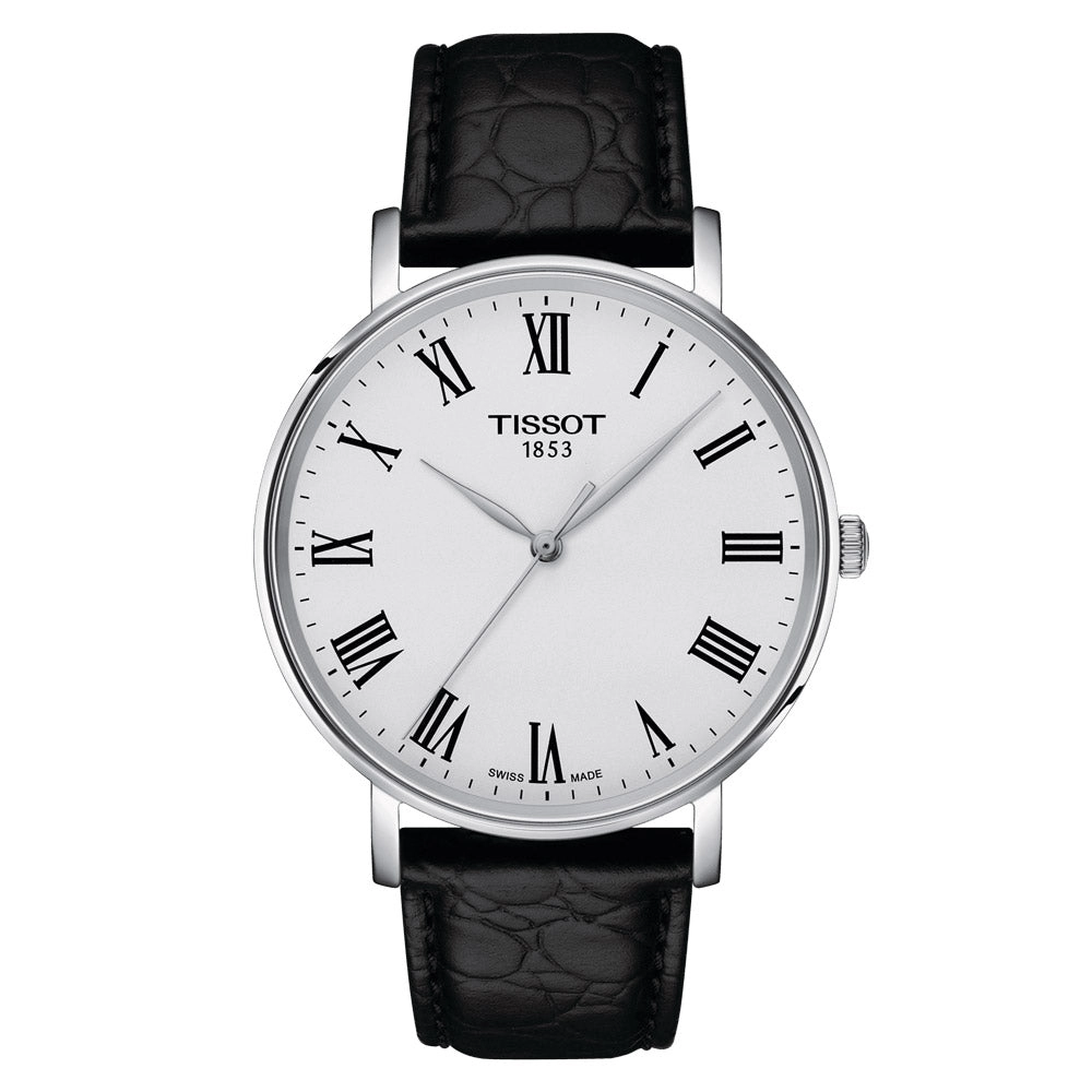 Tissot Everytime 40mm Silver Dial Quartz Gents Watch T1434101603300