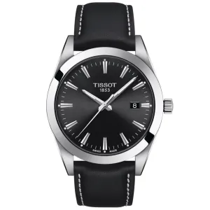 Tissot Gentleman 40mm Black Dial Gents Quartz Watch T1274101605100