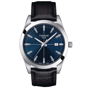 Tissot Gentleman 40mm Blue Dial Gents Quartz Watch T1274101604101