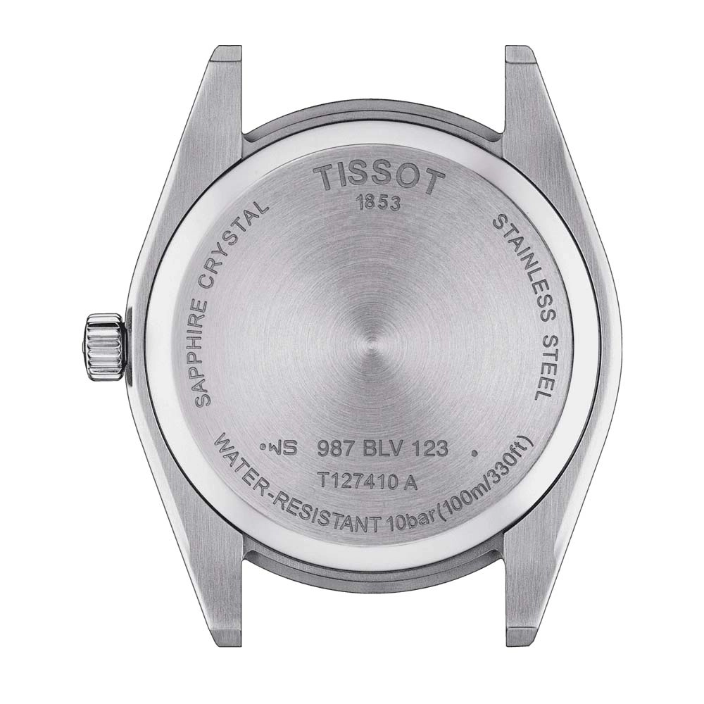 Tissot Gentleman 40mm Blue Dial Gents Quartz Watch T1274101604101