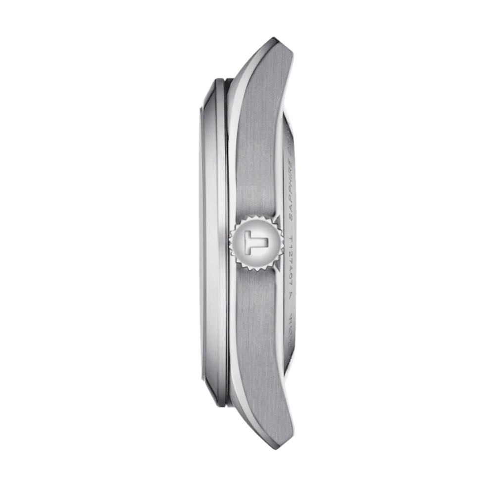 Tissot Gentleman Powermatic 80 Open Heart 40mm Rhodium Dial Automatic Gents Watch T1274071108100