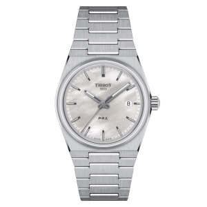 Tissot PRX 35mm MOP Dial Quartz Watch T1372101111100