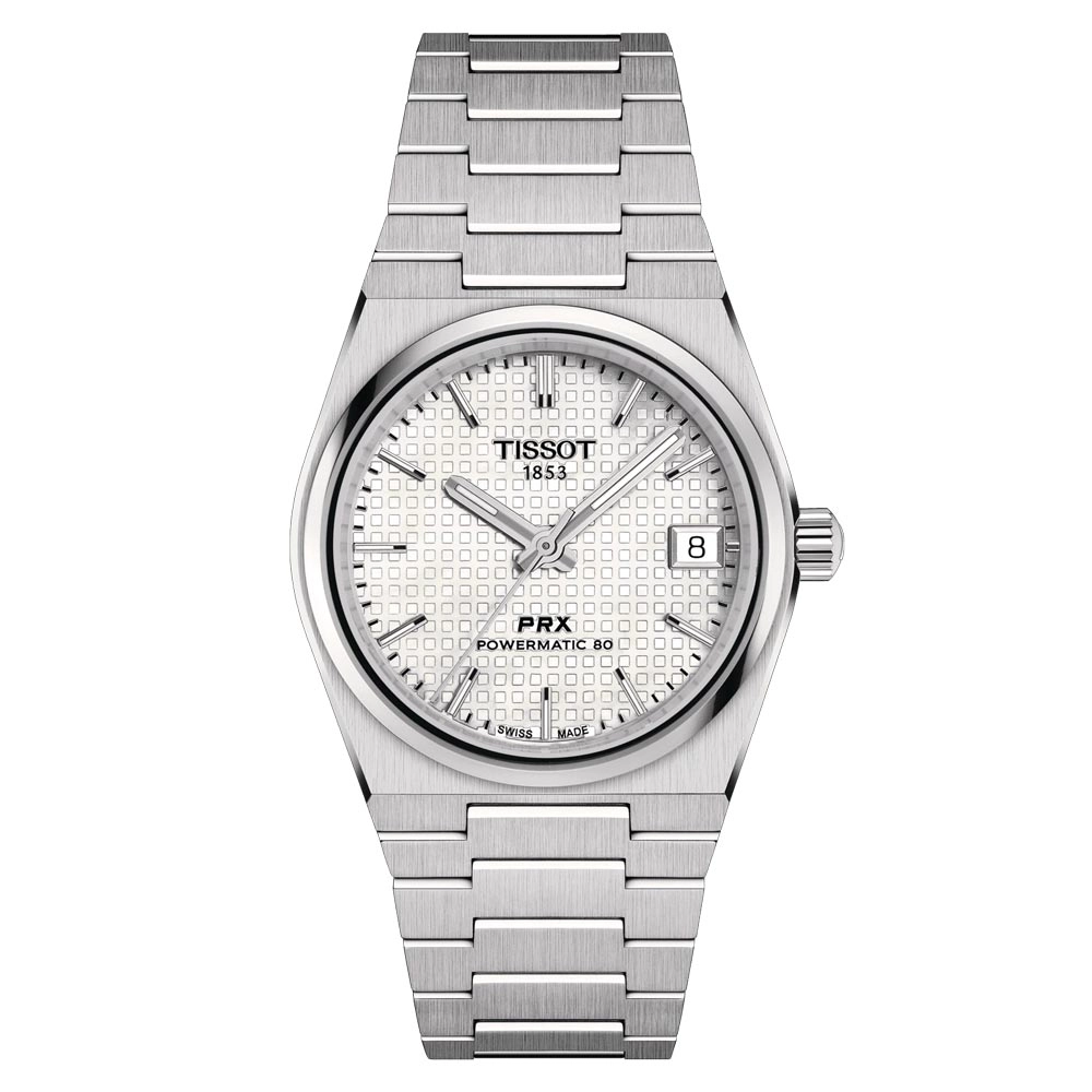 Tissot PRX Powermatic 80 MOP Dial 35mm Automatic Watch T1372071111100