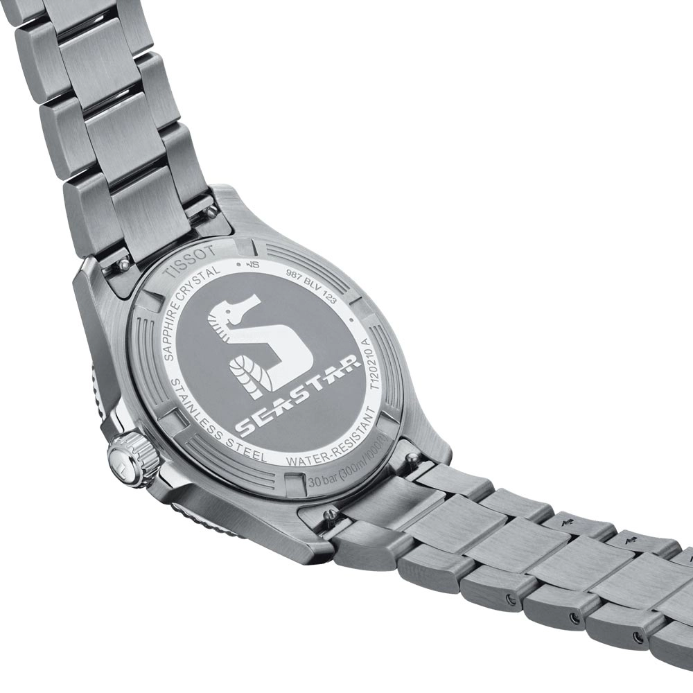 Tissot Seastar 1000 Black Dial 40mm Quartz Gents Watch T1204101105100