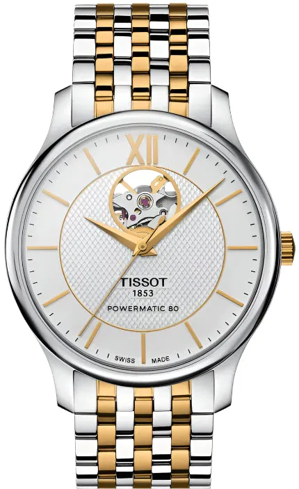 TISSOT TRADITION POWERMATIC 80 OPEN HEART