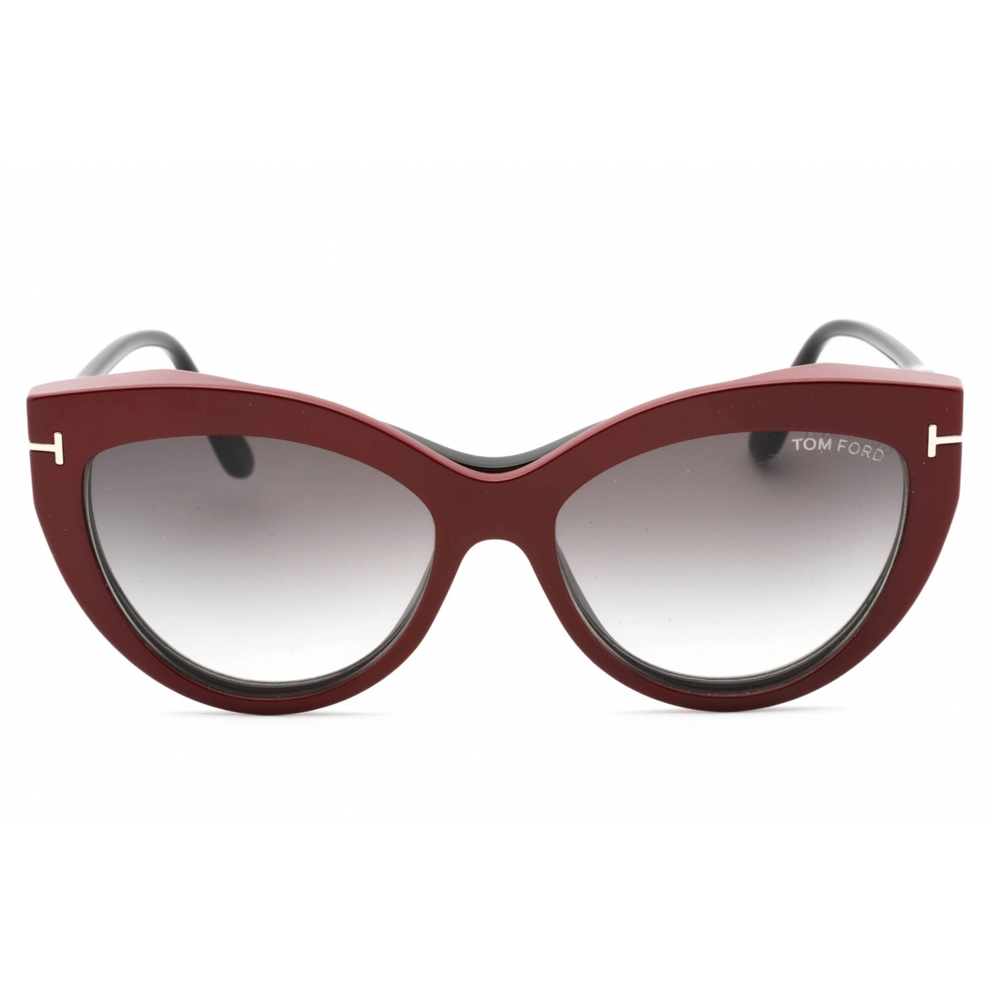 Tom Ford Women's Eyeglasses - Shiny Black Plastic Cat Eye Full Rim | FT5772-B 001