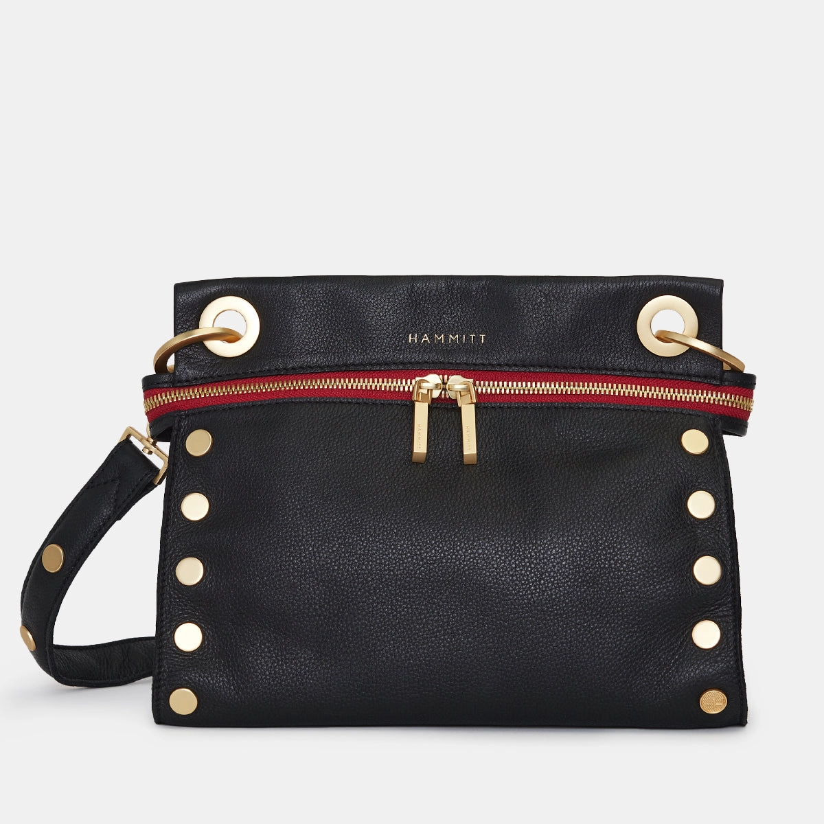 Tony Signature | Black/Brushed Gold Red Zip | Med