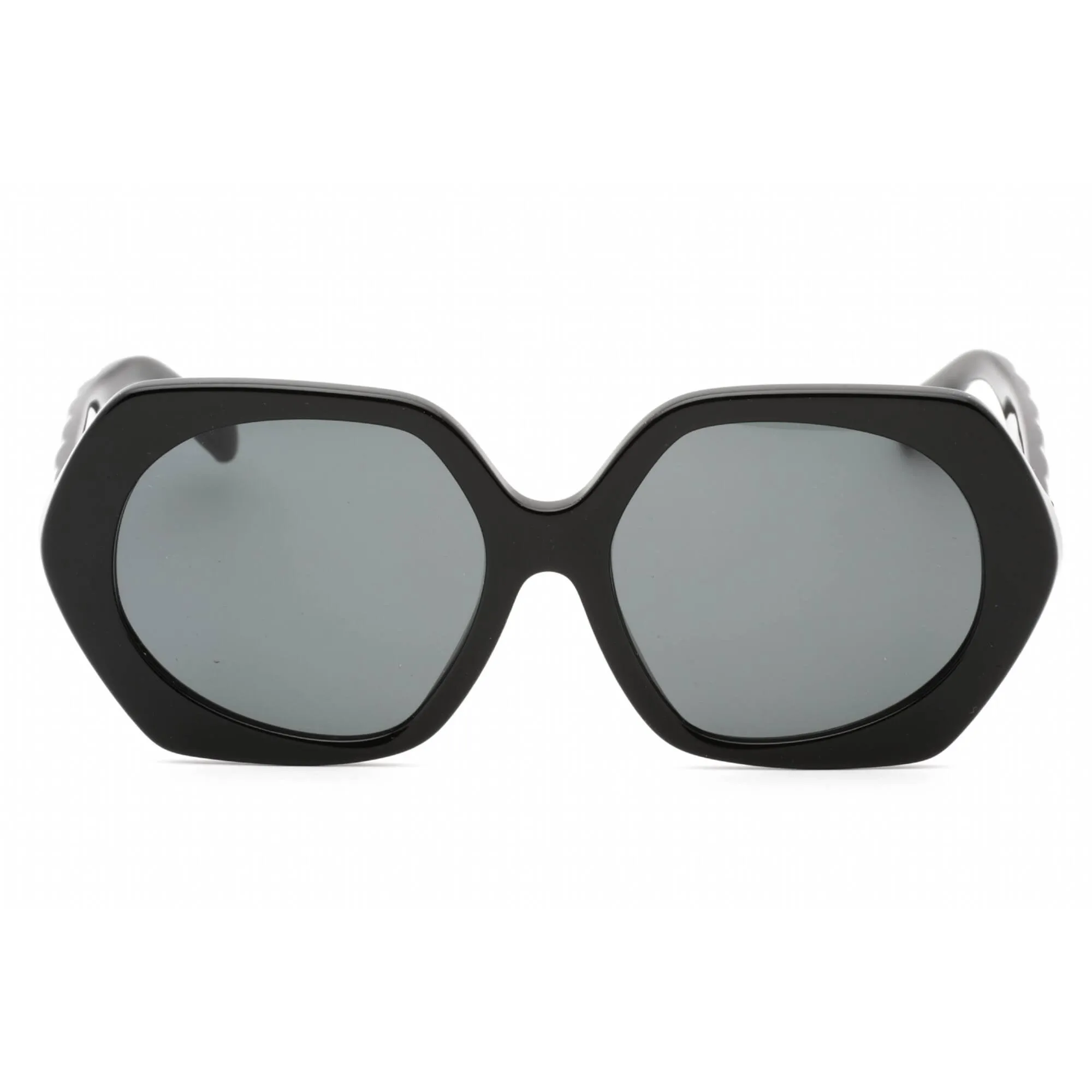 Tory Burch Women's Sunglasses - Black Plastic Frame Dark Grey Lens | 0TY7195F 170987