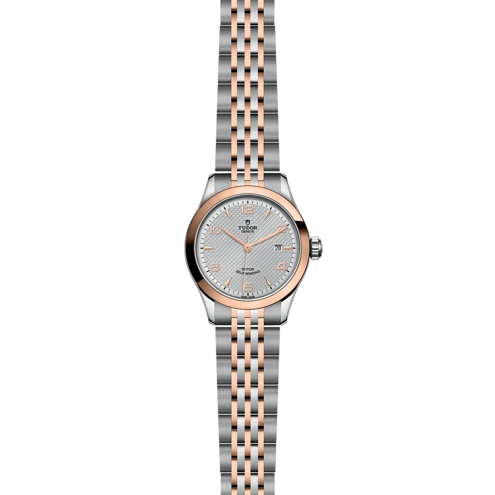 TUDOR 1926 28mm Silver Dial Steel & Gold Ladies Watch M91351-0001
