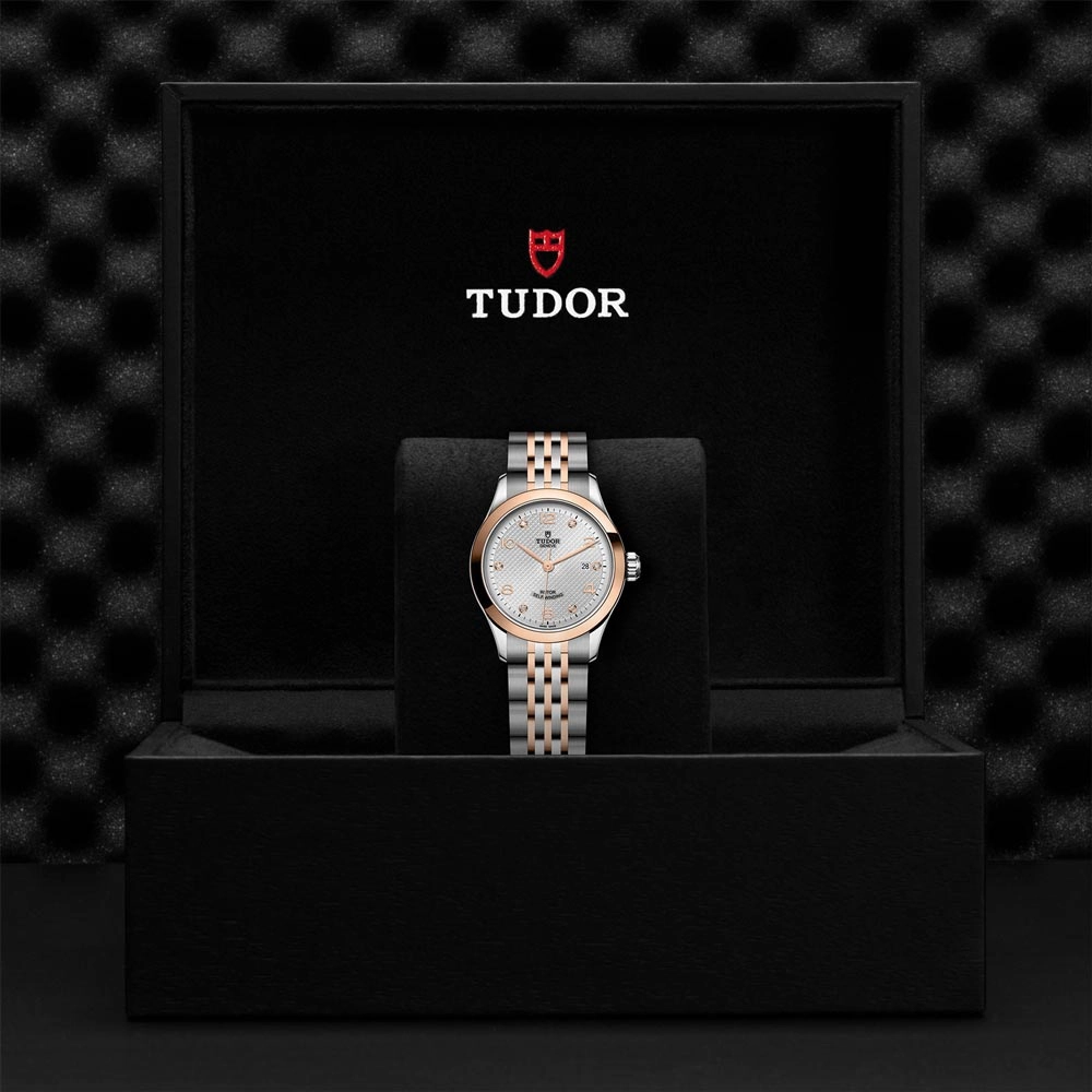 TUDOR 1926 28mm Silver Dial Steel & Gold Ladies Watch M91351-0002