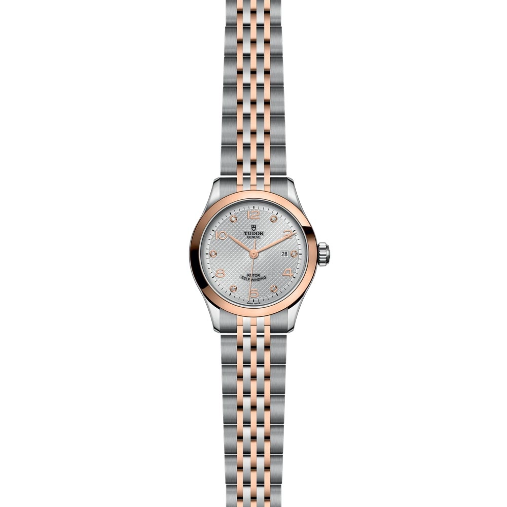TUDOR 1926 28mm Silver Dial Steel & Gold Ladies Watch M91351-0002