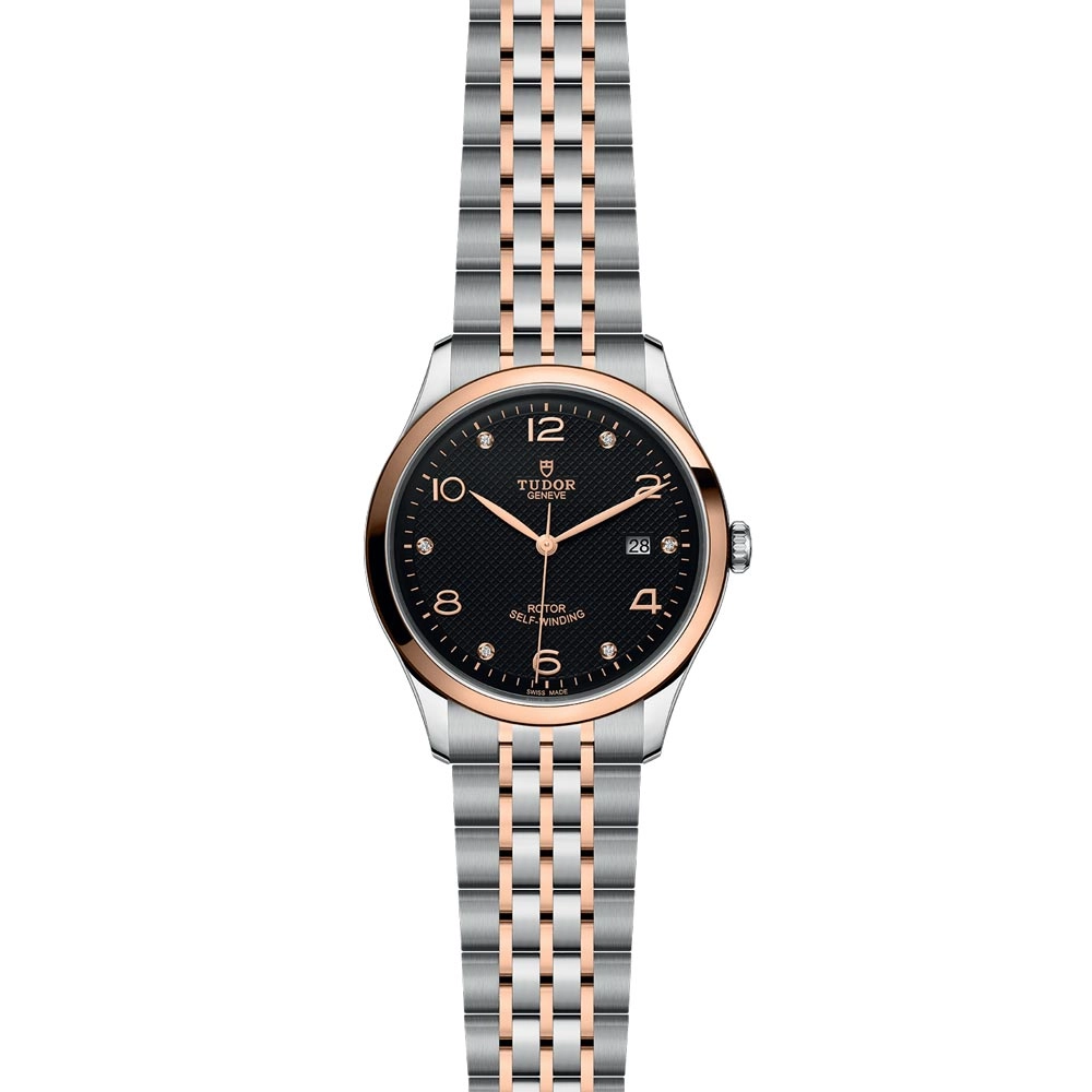 TUDOR 1926 Black Dial 41mm Steel & Gold Gents Watch M91651-0004