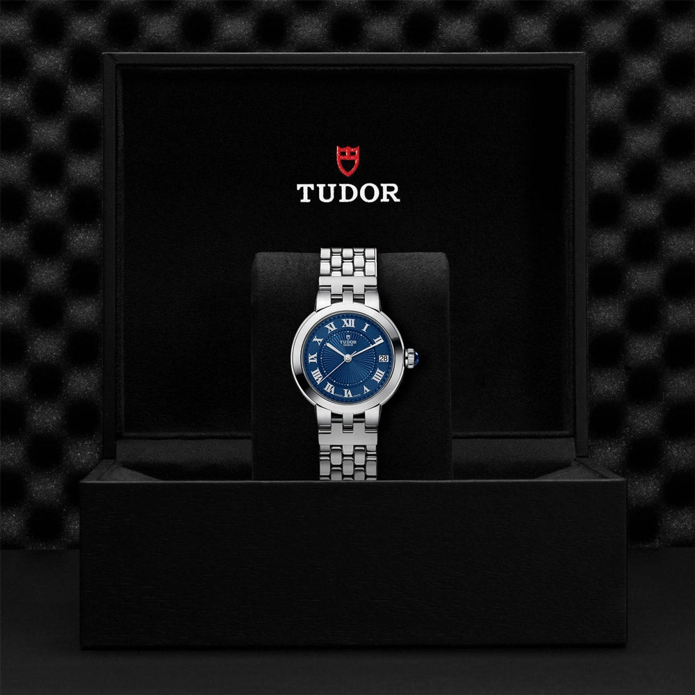 TUDOR Clair de Rose 34mm Blue Dial Ladies Watch M35800-0009