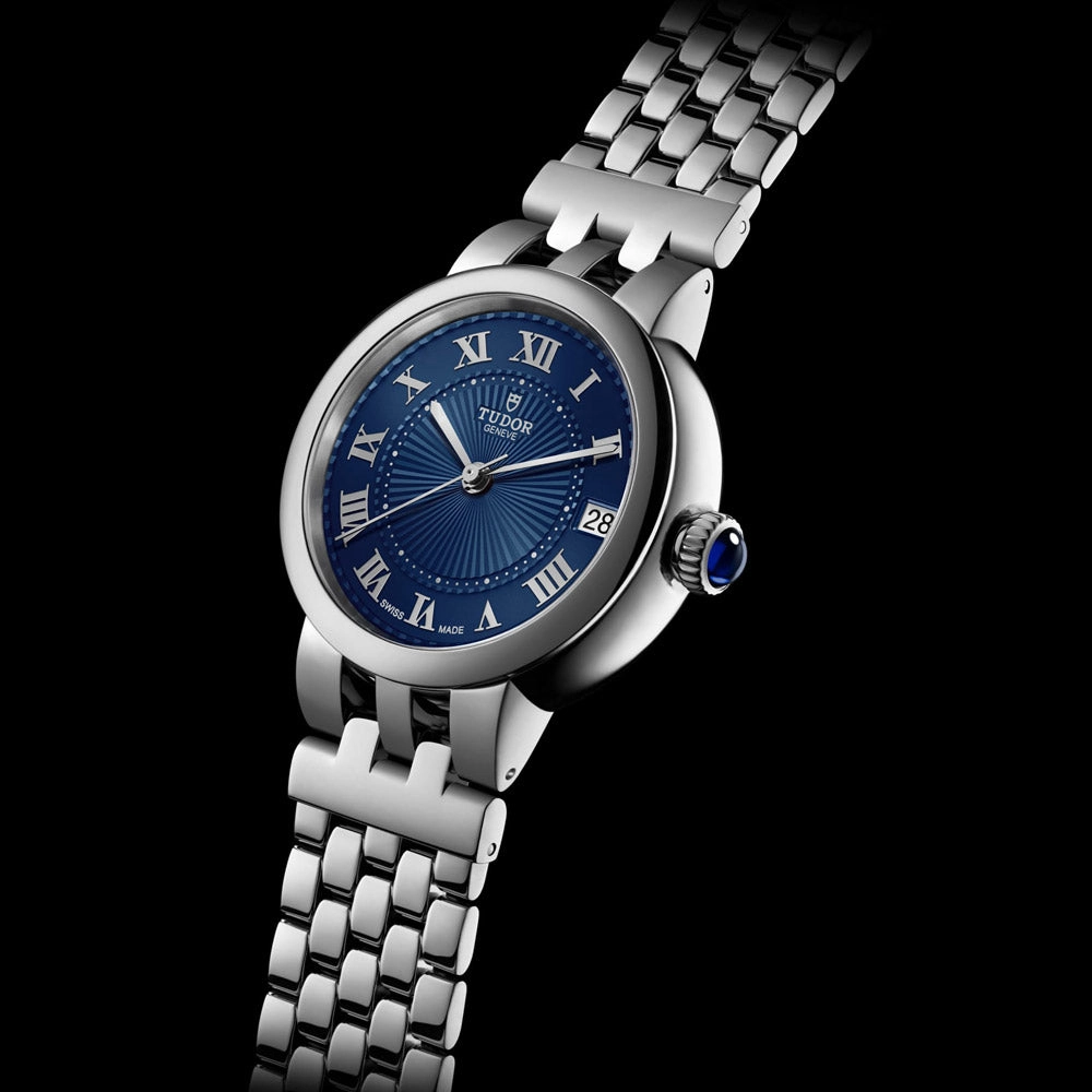 TUDOR Clair de Rose 34mm Blue Dial Ladies Watch M35800-0009