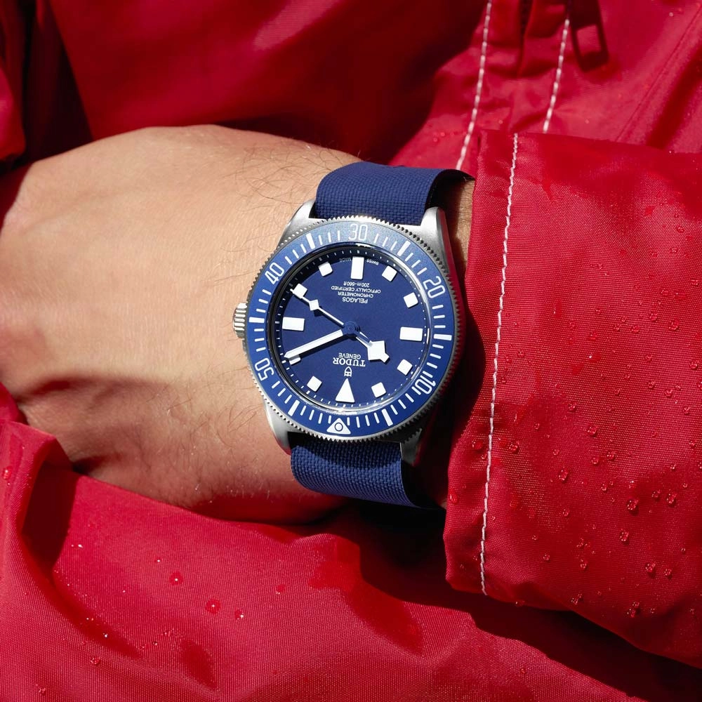 TUDOR Pelagos FXD Swiss Diving 42mm Blue Dial Titanium Gents Watch M25707B/24-0001