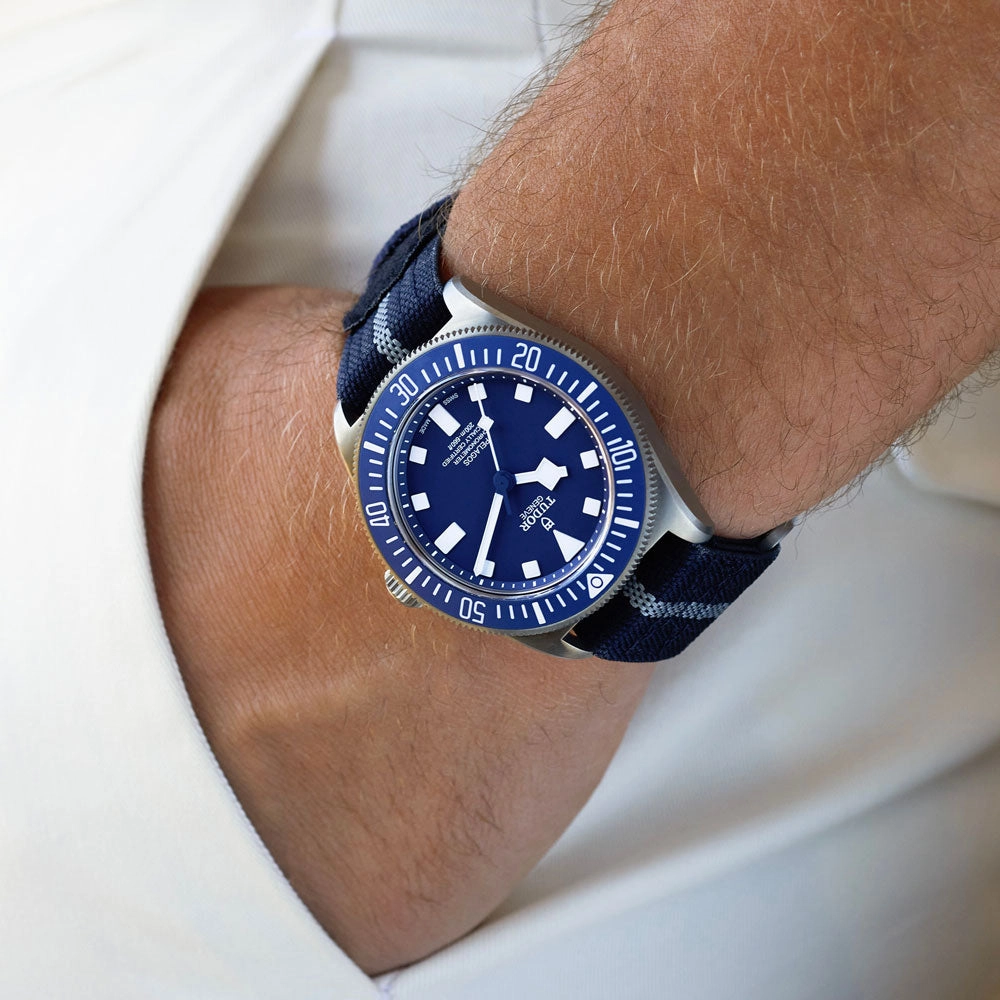 TUDOR Pelagos FXD Swiss Diving 42mm Blue Dial Titanium Gents Watch M25707B/24-0001