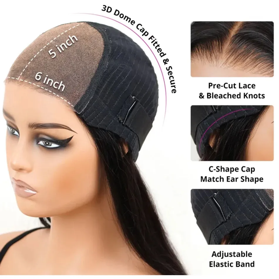 Tuneful Ombre Hight #1B/30 13x6 6x5 Lace Front Closure Ready To Wear Colored Human Hair Wigs