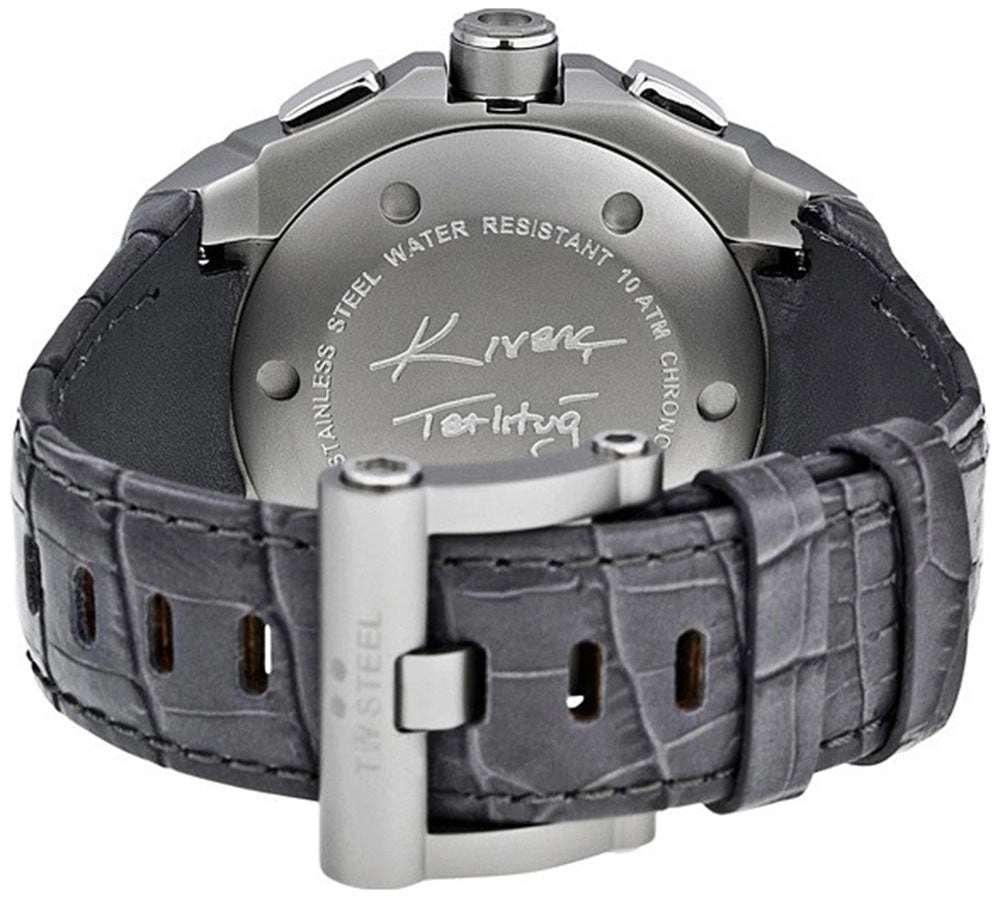 TW Steel CEO Chronograph Date Stainless Steel CE4005 Diamond Bezel Mother of Pearl Mens Watch Quartz