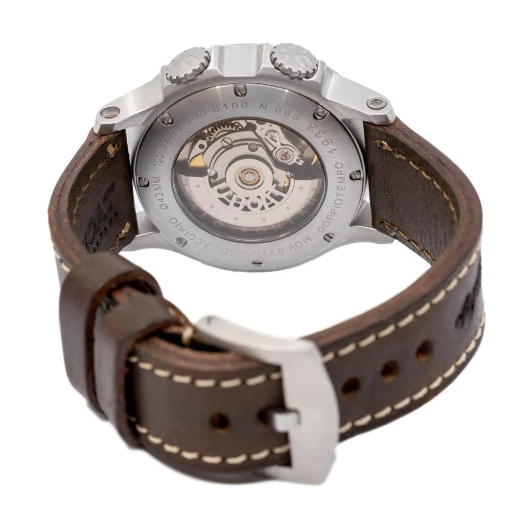 U-BOAT MEN'S 8400 1938 DOPPIOTEMPO LIMITED 200PCS WATCH