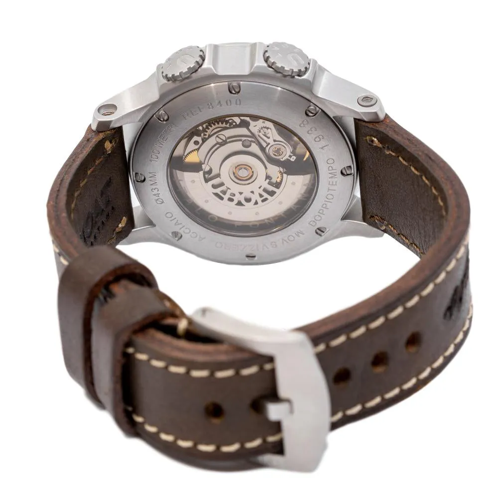 U-BOAT MEN'S 8400 1938 DOPPIOTEMPO LIMITED 200PCS WATCH
