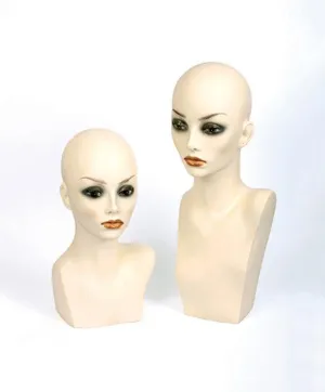 Unbreakable Fashion Mannequin Head by HairUWear