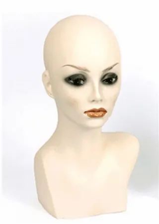 Unbreakable Fashion Mannequin Head by HairUWear