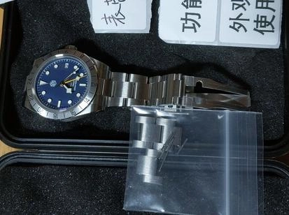 ★US Pre-Owned★San Martin 39mm BB NH34 GMT Watch SN0054-GE