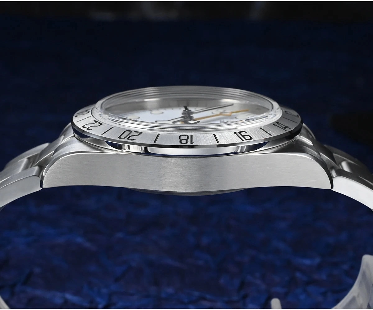 ★US Pre-Owned★San Martin 39mm BB NH34 GMT Watch SN0054-GE