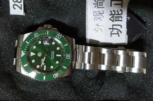 ★US Pre-Owned★San Martin 40mm Sub Diver Watch SN017GB