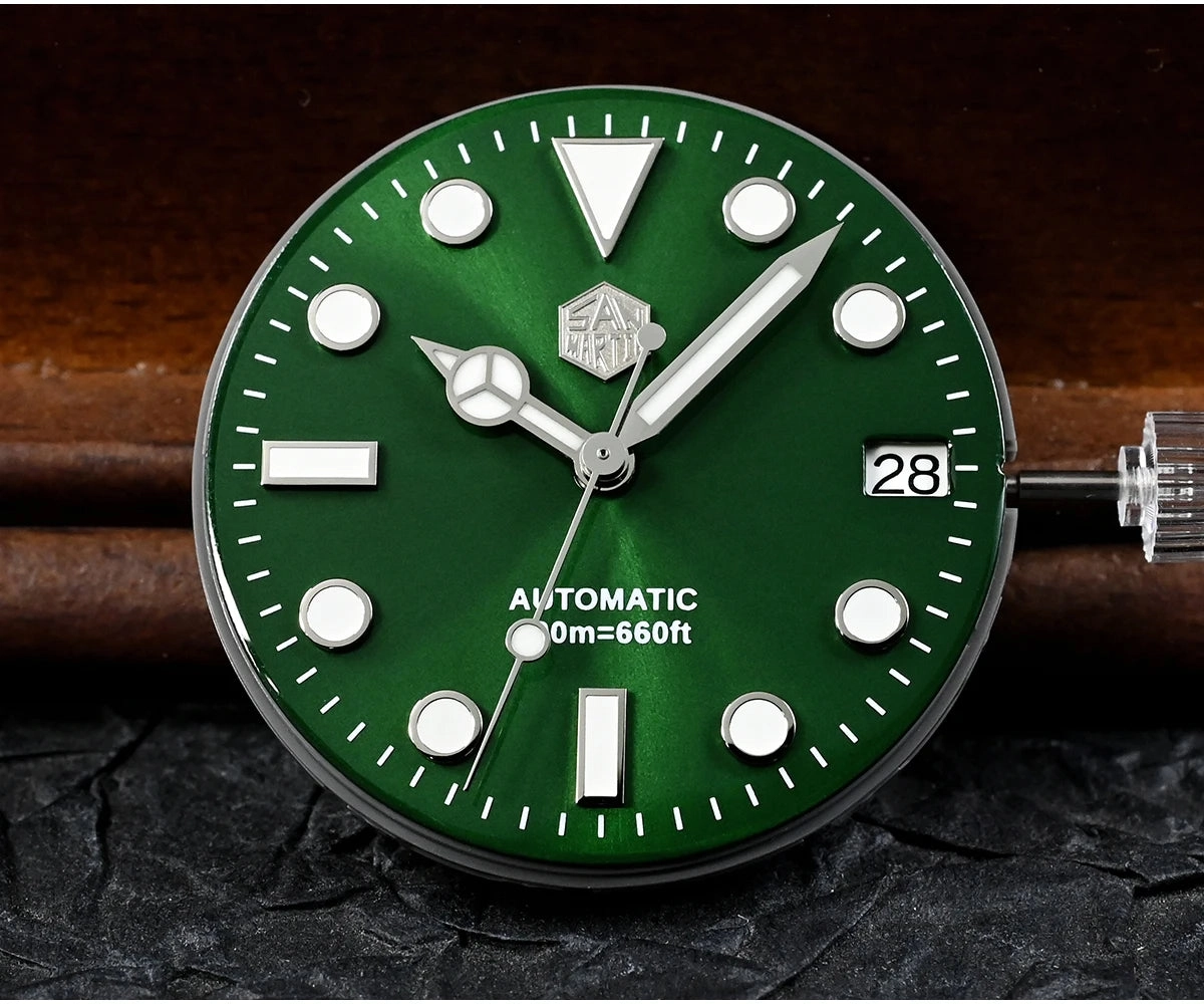 ★US Pre-Owned★San Martin 40mm Sub Diver Watch SN017GB