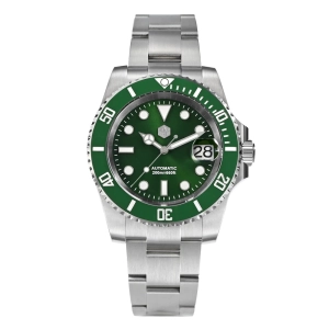 ★US Pre-Owned★San Martin 40mm Sub Diver Watch SN017GB
