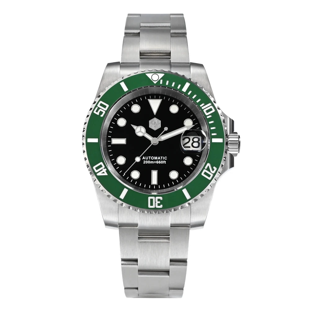 ★US Pre-Owned★San Martin 40mm Sub Diver Watch SN017GB