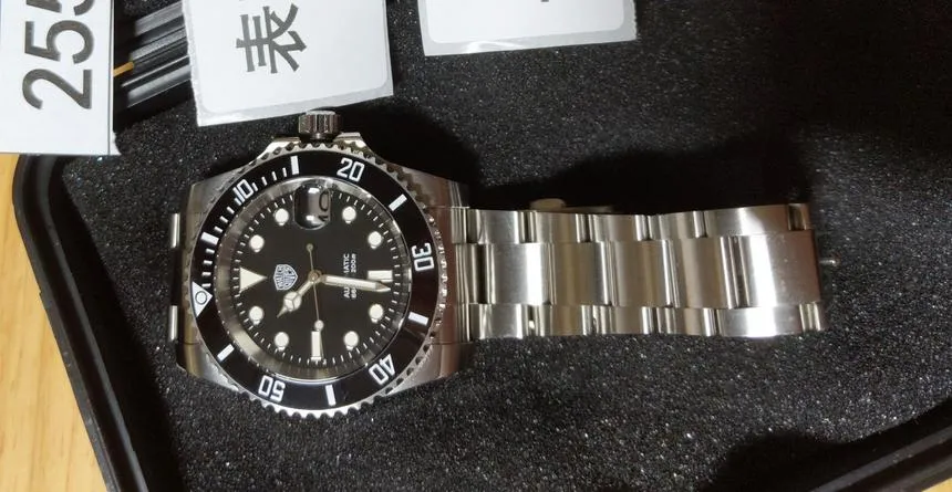 ★US Pre-Owned★Watchdives WD5512 NH35 Mechanical Sub Diver Watch