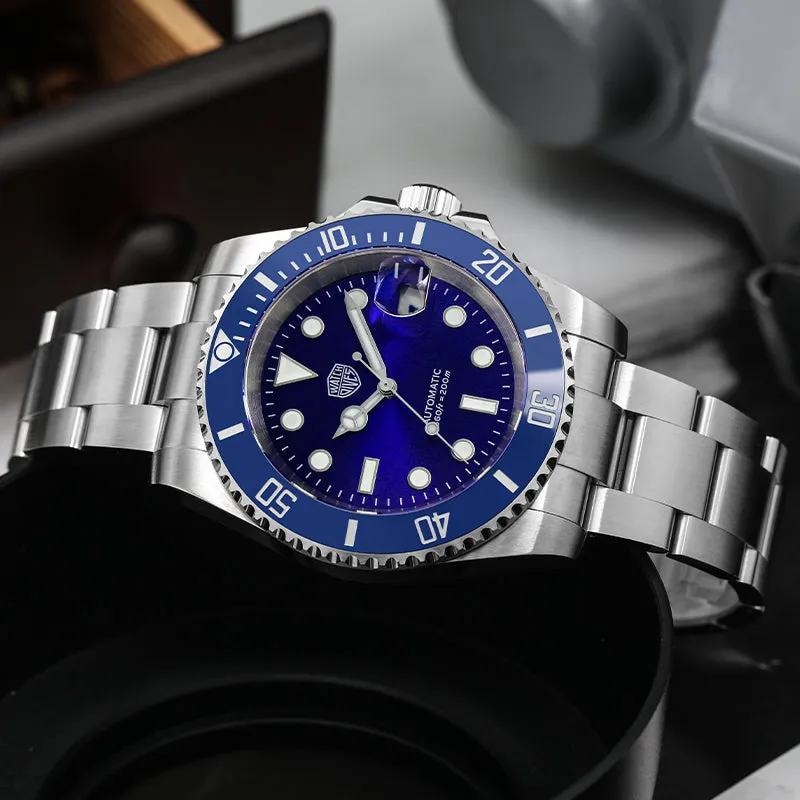 ★US Pre-Owned★Watchdives WD5512 NH35 Mechanical Sub Diver Watch