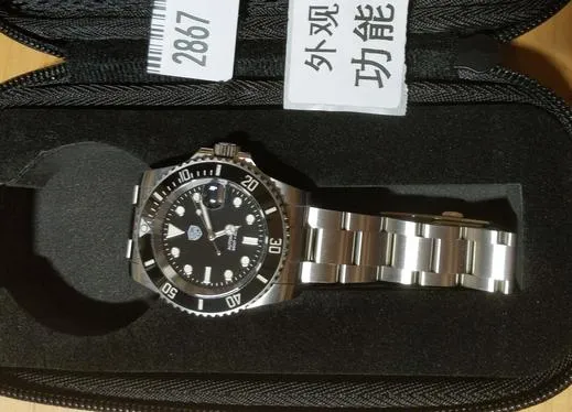 ★US Pre-Owned★Watchdives WD5512 NH35 Mechanical Sub Diver Watch