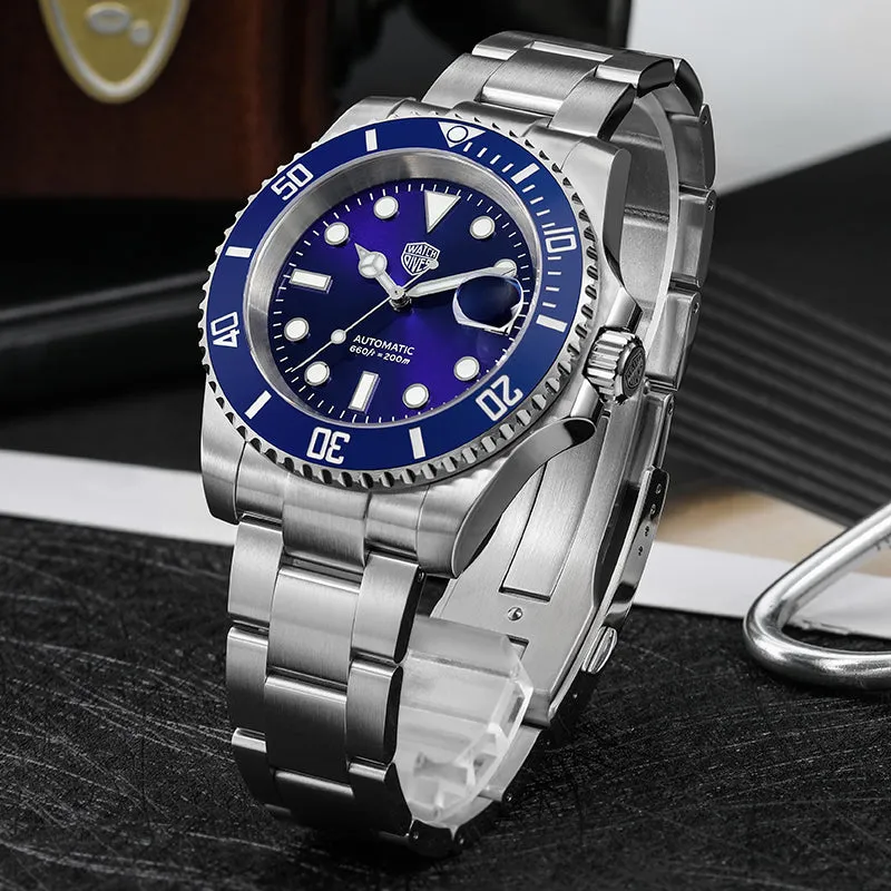 ★US Pre-Owned★Watchdives WD5512 NH35 Mechanical Sub Diver Watch