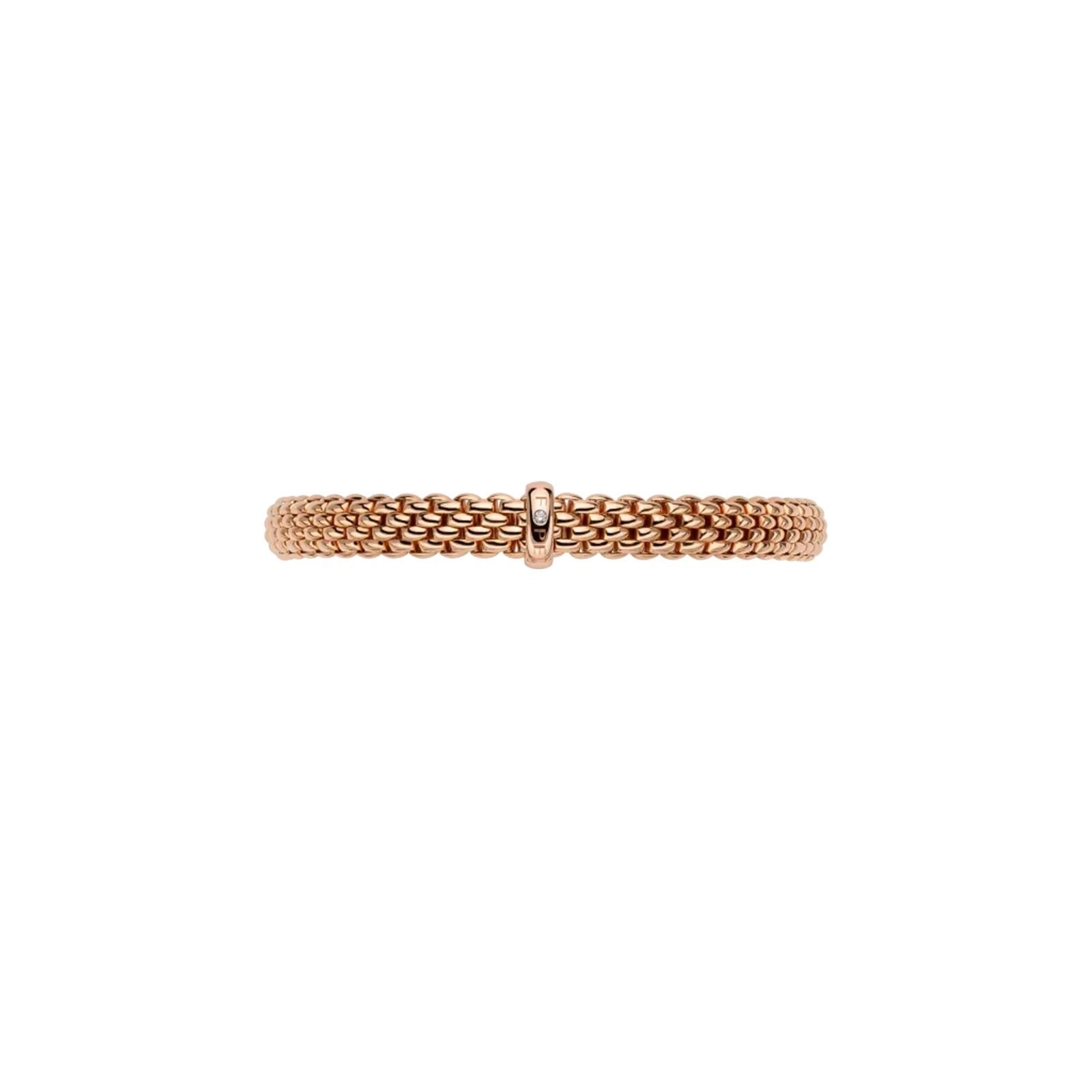 Vendome 18ct Rose Gold Diamond Flex'it Bracelet 01M02BX_BB_R_XRX
