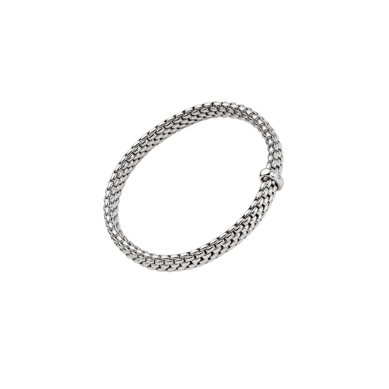 Vendome 18ct White Gold Diamond Flex'it Bracelet 01M02BX_BB_B_XBX