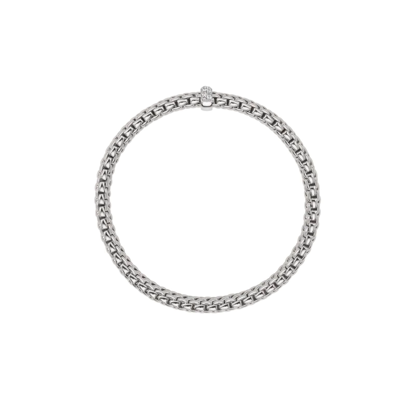 Vendome 18ct White Gold Diamond Flex'it Bracelet 56002BX_BB_B_XBX