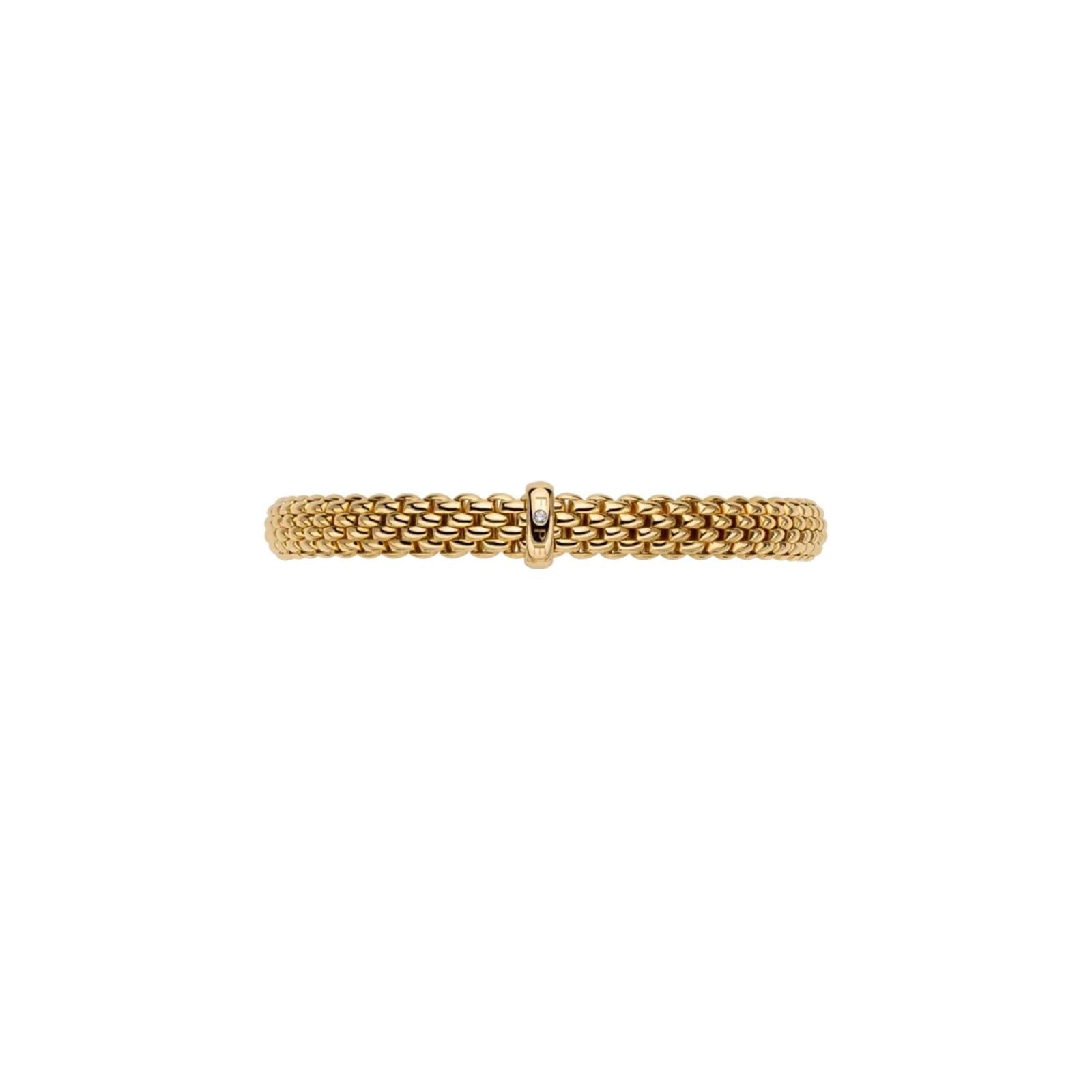 Vendome 18ct Yellow Gold Diamond Flex'it Bracelet 01M02BX_BB_G_XGX