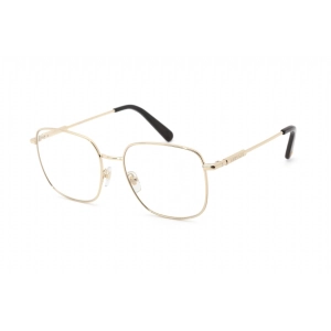 Versace Women's Eyeglasses - Gold Rectangular Shape Frame Clear Lens | 0VE1281 1002