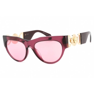 Versace Women's Sunglasses - Bordeaux Plastic Cat Eye Shape Frame | 0VE4440U 5263A4
