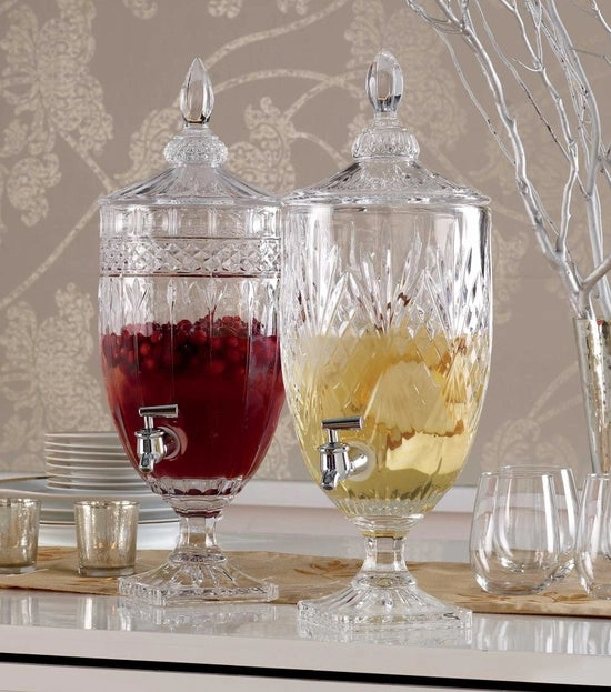 Vintage Glass Beverage Dispenser 4.5L