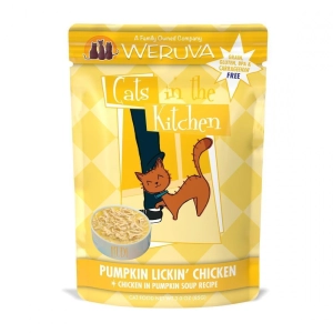 Weruva Cats In the Kitchen Pumpkin Lickin Chicken Single Pouches Wet Cat Food