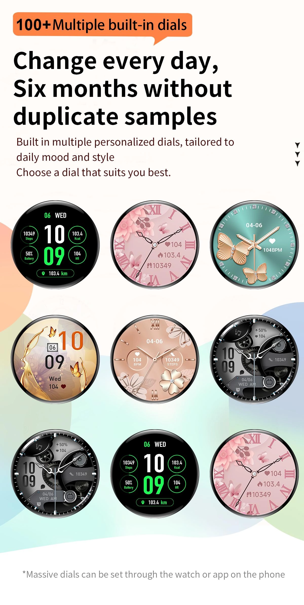 WIMSONS PULSE Y12 smartwatch( R GOLD)(C5)